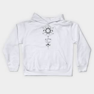 Sun and Moon | Cosmic Wedding Kids Hoodie